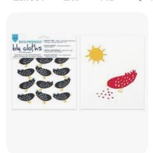 blu cloths “Highland Bird” Reusable Dishcloths (Set of 2)